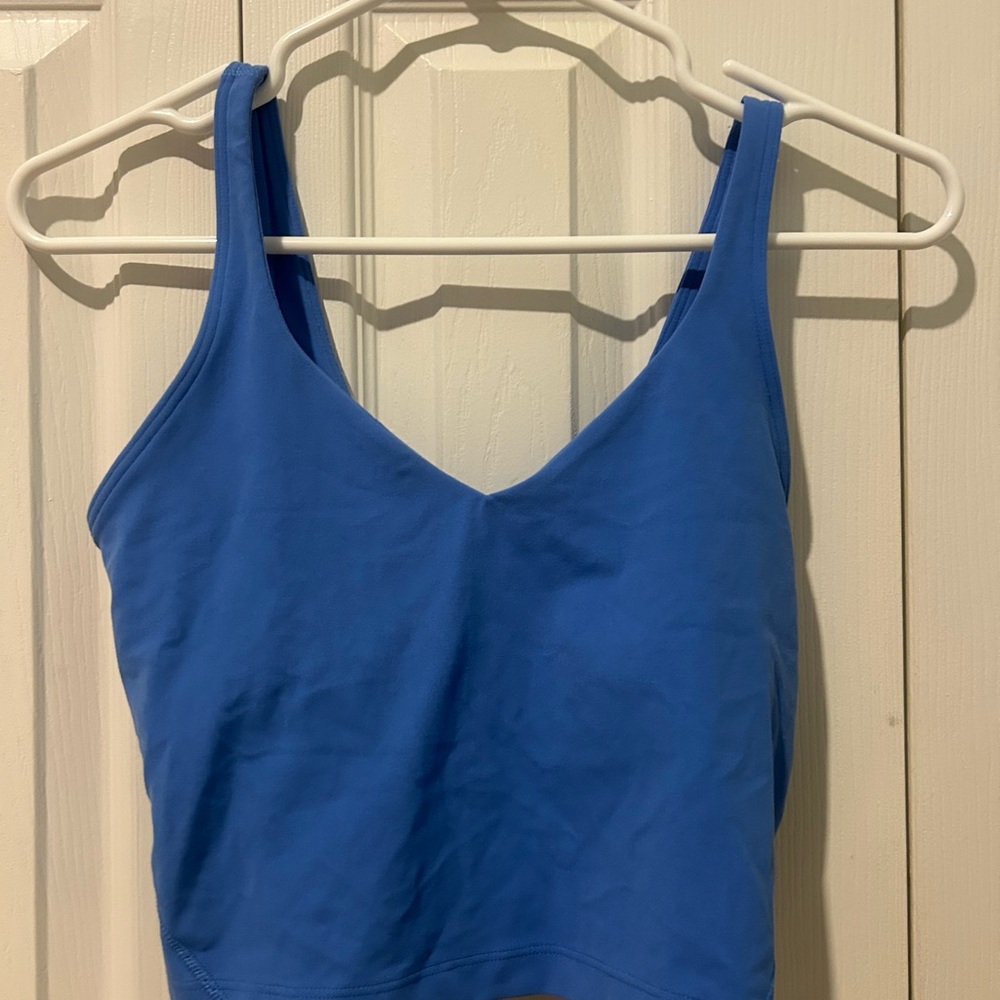 Lululemon Athletica Vibrant Blue Tank Top